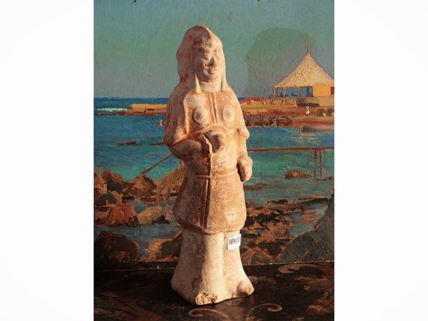 Figura di soldato in terracotta  - Asta La casa moderna - Associazione Nazionale - Case d'Asta italiane