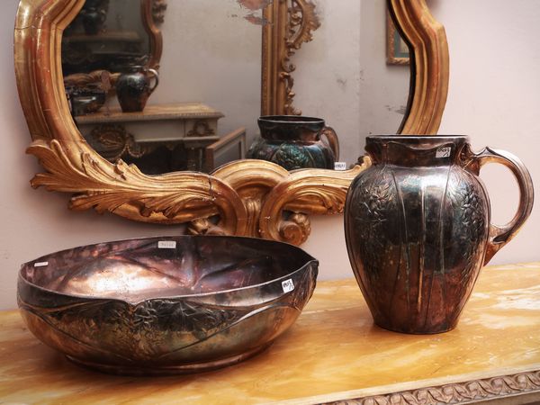 Set da toilette in peltro argentato, Nair  - Asta La casa moderna - Associazione Nazionale - Case d'Asta italiane