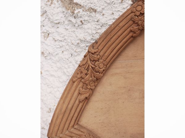 Testiera per letto in legno grezzo  - Asta La casa moderna - Associazione Nazionale - Case d'Asta italiane