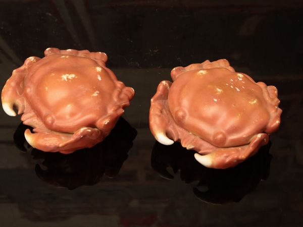 Coppia di contenitori per pat in porcellana  - Asta La casa moderna - Associazione Nazionale - Case d'Asta italiane