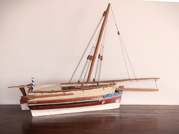 Due modellini di barche da pesca  - Asta La casa moderna - Associazione Nazionale - Case d'Asta italiane