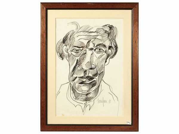 Lotto di disegni: Enzo Faraoni e Giuseppe Serafini  - Asta La casa moderna - Associazione Nazionale - Case d'Asta italiane