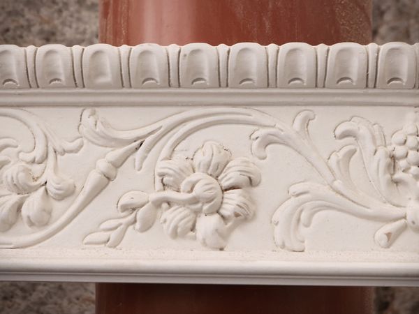 Grande cornice in legno intagliato e laccato bianco  - Asta La casa moderna - Associazione Nazionale - Case d'Asta italiane