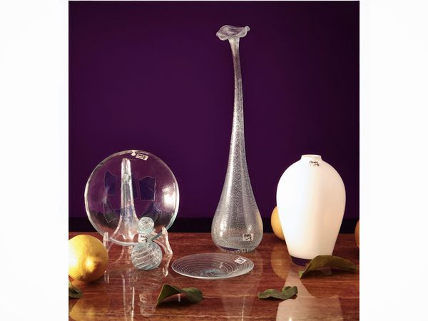 Accessori in vetro  - Asta La casa moderna - Associazione Nazionale - Case d'Asta italiane