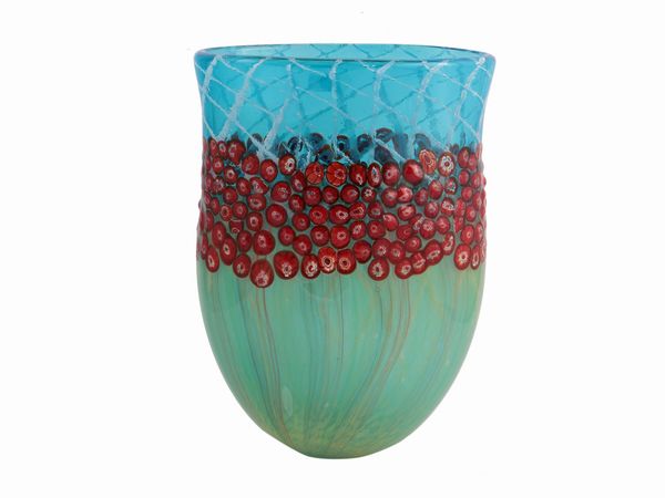 Vaso in vetro incamiciato  - Asta La casa moderna - Associazione Nazionale - Case d'Asta italiane