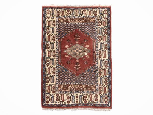 Tappeto caucasico Uzbek di vecchia manifattura  - Asta La casa moderna - Associazione Nazionale - Case d'Asta italiane