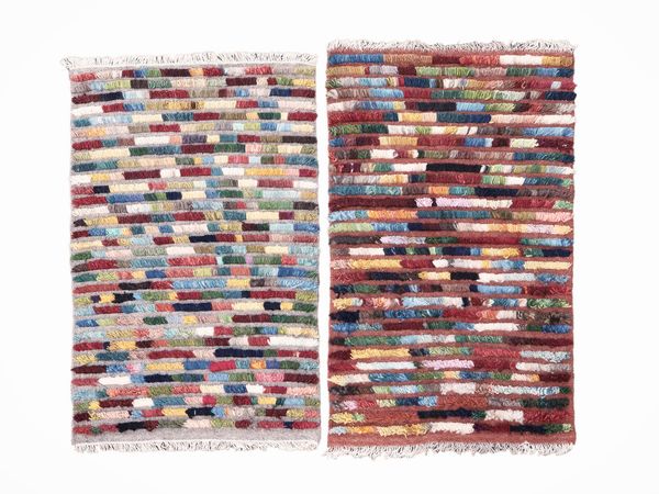 Due piccoli tappeti Gabbe  - Asta La casa moderna - Associazione Nazionale - Case d'Asta italiane