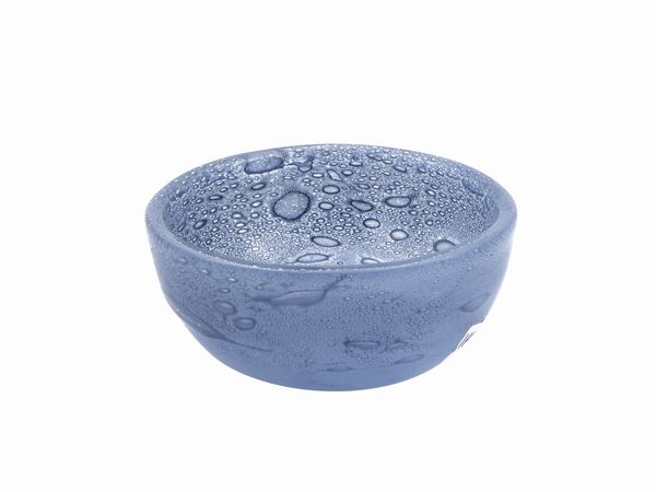 Coppa Efeso blu, Ercole Barovier per Barovier & Toso  - Asta La casa moderna - Associazione Nazionale - Case d'Asta italiane