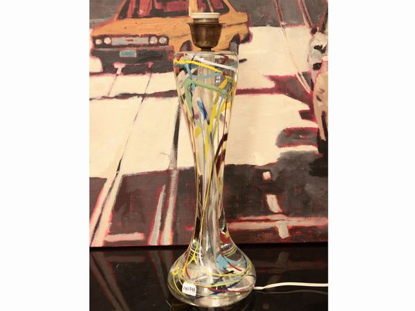 Lume da tavolo serie Scapigliati, Dino Martens per Aureliano Toso  - Asta La casa moderna - Associazione Nazionale - Case d'Asta italiane