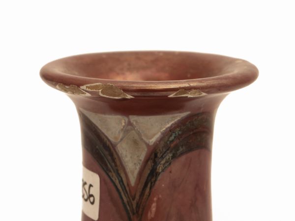 Galileo Chini<br>Galileo Chini : Piccolo vaso in ceramica smaltata a lustro, Arte della Ceramica Fontebuoni  - Asta La casa moderna - Associazione Nazionale - Case d'Asta italiane