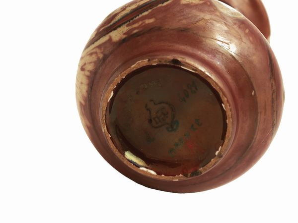 Galileo Chini<br>Galileo Chini : Piccolo vaso in ceramica smaltata a lustro, Arte della Ceramica Fontebuoni  - Asta La casa moderna - Associazione Nazionale - Case d'Asta italiane