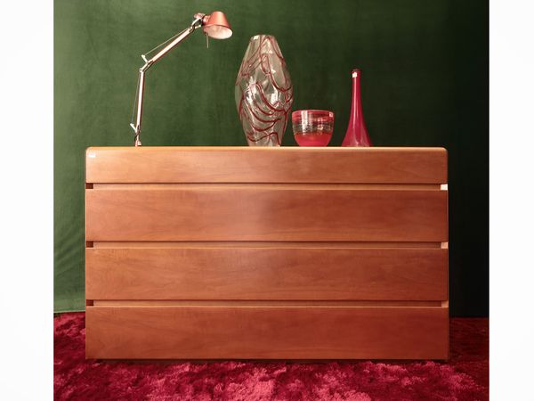 Cassettone in  noce  - Asta La casa moderna - Associazione Nazionale - Case d'Asta italiane