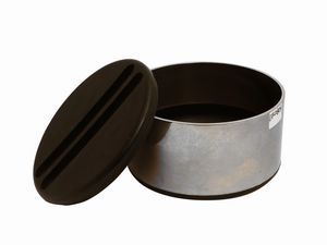 Scatola in acciaio, Gianfranco Frattini per Progetti  - Asta La casa moderna - Associazione Nazionale - Case d'Asta italiane