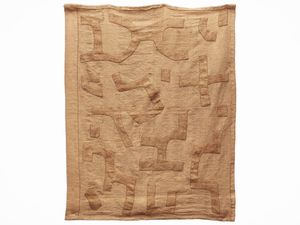 Frammento di Ntshak, Repubblica Democratica del Congo, popolo Bakuba  - Asta La casa moderna - Associazione Nazionale - Case d'Asta italiane