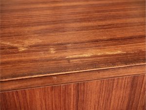 Credenza doppia Archimede in legni esotici  - Asta La casa moderna - Associazione Nazionale - Case d'Asta italiane