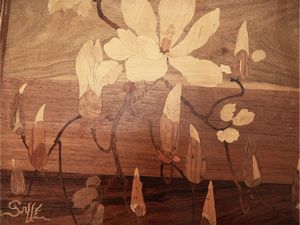 Émile Gallé : Quattro tavolini a nido  - Asta La casa moderna - Associazione Nazionale - Case d'Asta italiane