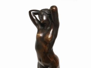 Joseph Michel-Ange Pollet : Une Heure de la Nuit o L'Eveil  - Asta La casa moderna - Associazione Nazionale - Case d'Asta italiane