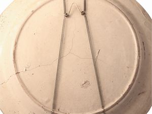 Piatto da parata in ceramica  - Asta La casa moderna - Associazione Nazionale - Case d'Asta italiane