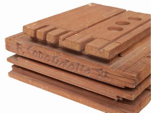 Ferdinando Codognotto : Cornucopia 1985  - Asta La casa moderna - Associazione Nazionale - Case d'Asta italiane