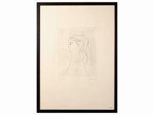 Antonio Bueno - Profilo femminile