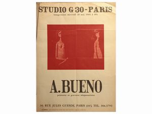 Tre manifesti pubblicitari  - Asta La casa moderna - Associazione Nazionale - Case d'Asta italiane