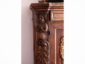 Credenza in legno tenero  - Asta La casa moderna - Associazione Nazionale - Case d'Asta italiane