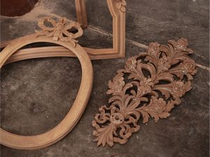 Lotto di cornici in legno grezzo  - Asta La casa moderna - Associazione Nazionale - Case d'Asta italiane