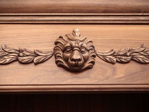 Grande libreria a giorno in satinwood  - Asta La casa moderna - Associazione Nazionale - Case d'Asta italiane