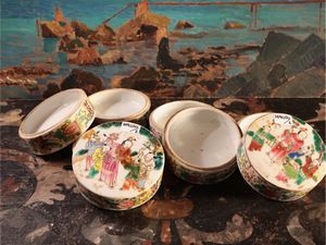 Coppia di scatole portavivande in porcellana  - Asta La casa moderna - Associazione Nazionale - Case d'Asta italiane