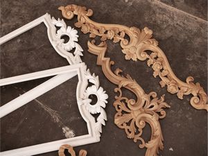 Assortimento di arredi decorativi in legno  - Asta La casa moderna - Associazione Nazionale - Case d'Asta italiane