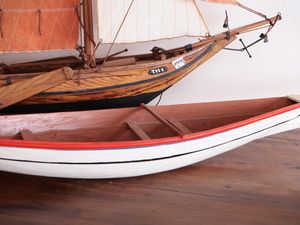 Tre modellini di barche in legno da collezione  - Asta La casa moderna - Associazione Nazionale - Case d'Asta italiane