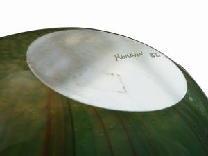 Vaso in vetro incamiciato  - Asta La casa moderna - Associazione Nazionale - Case d'Asta italiane