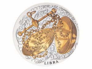 Piero Fornasetti : Gli influssi astrali, Serie speciale per Corisia, 1966 e seguenti  - Asta La casa moderna - Associazione Nazionale - Case d'Asta italiane