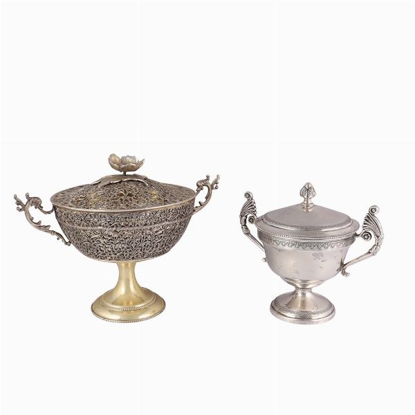 DUE ZUCCHERIERE  - Asta Gioielli importanti e argenti  - Associazione Nazionale - Case d'Asta italiane