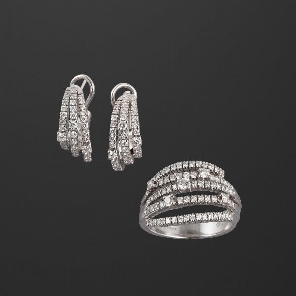 PARURE, DAMIANI Notte di San Lorenzo  - Asta Gioielli importanti e argenti  - Associazione Nazionale - Case d'Asta italiane