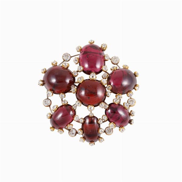 GRANDE SPILLA  - Asta Gioielli importanti e argenti  - Associazione Nazionale - Case d'Asta italiane