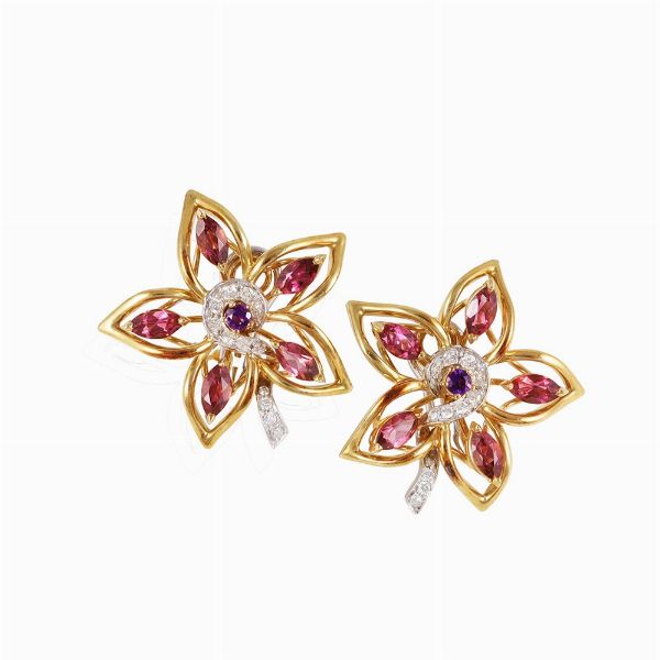 * ORECCHINI  - Asta Gioielli importanti e argenti  - Associazione Nazionale - Case d'Asta italiane