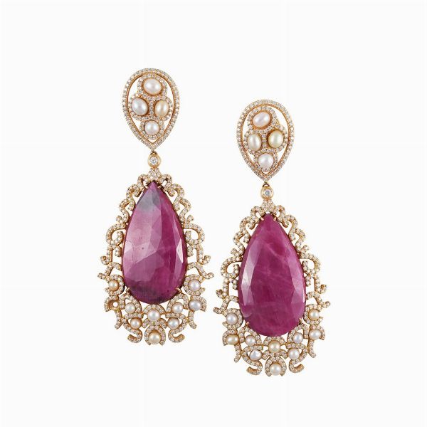 ORECCHINI  - Asta Gioielli importanti e argenti  - Associazione Nazionale - Case d'Asta italiane