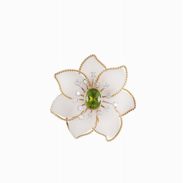 MONO ORECCHINO  - Asta Gioielli importanti e argenti  - Associazione Nazionale - Case d'Asta italiane