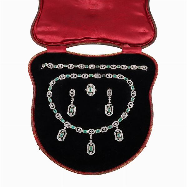 PARURE  - Asta Gioielli importanti e argenti  - Associazione Nazionale - Case d'Asta italiane