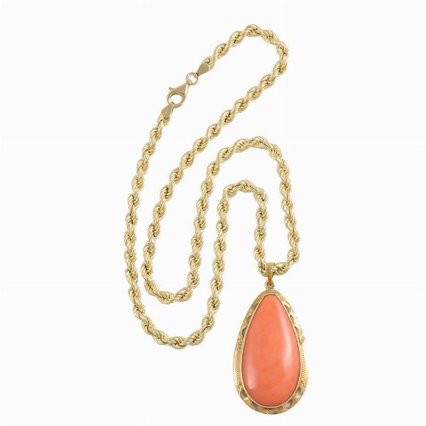 ~ COLLANA E PENDENTE  - Asta Gioielli importanti e argenti  - Associazione Nazionale - Case d'Asta italiane