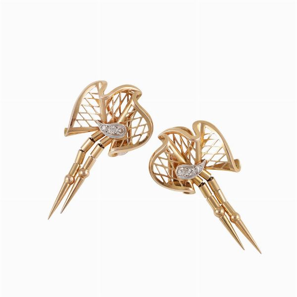 ORECCHINI  - Asta Gioielli importanti e argenti  - Associazione Nazionale - Case d'Asta italiane