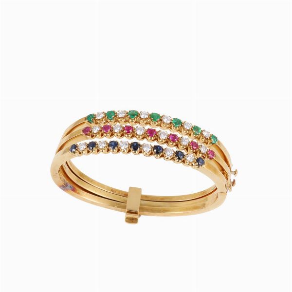 SET DI TRE BRACCIALI  - Asta Gioielli importanti e argenti  - Associazione Nazionale - Case d'Asta italiane