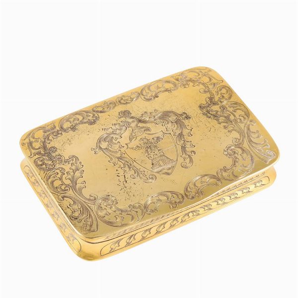 TABACCHIERA  - Asta Gioielli importanti e argenti  - Associazione Nazionale - Case d'Asta italiane