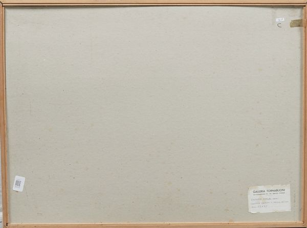 UMBERTO MASTROIANNI : Senza Titolo  - Asta Dipinti del XIX-XX Secolo - Associazione Nazionale - Case d'Asta italiane