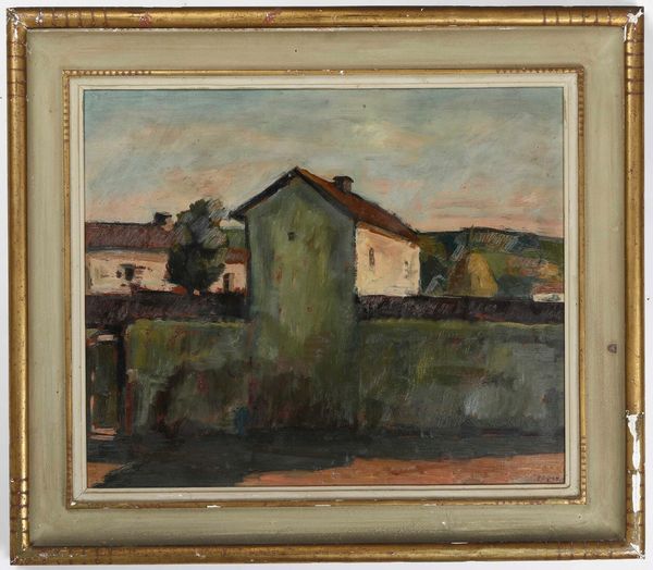 Libero Verzetti : Coppia di paesaggi  - Asta Dipinti del XIX-XX Secolo - Associazione Nazionale - Case d'Asta italiane