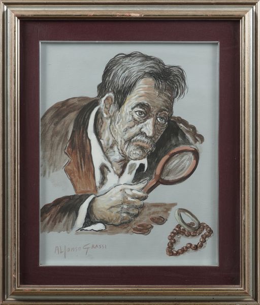 Alfredo Grassi Senza Titolo  - Asta Dipinti del XIX-XX Secolo - Associazione Nazionale - Case d'Asta italiane