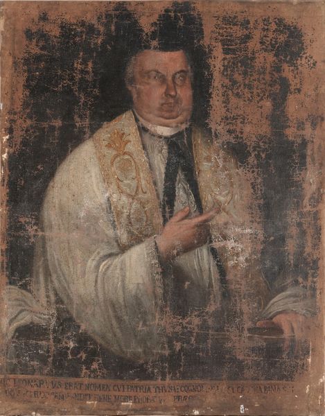 Scuola del XVIII secolo Ritratto di prelato  - Asta Dipinti del XIX-XX Secolo - Associazione Nazionale - Case d'Asta italiane