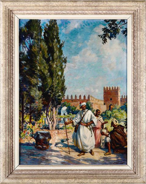 Louis john Endres : Marocco  - Asta Dipinti del XIX-XX Secolo - Associazione Nazionale - Case d'Asta italiane