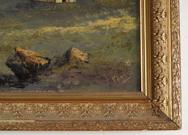 G. Daniele Paesaggi fluviali  - Asta Dipinti del XIX-XX Secolo - Associazione Nazionale - Case d'Asta italiane